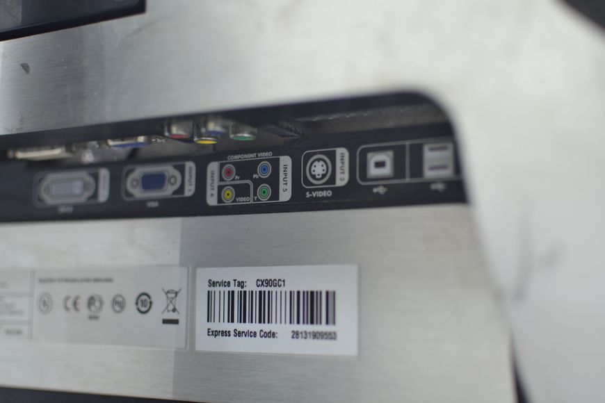 Монітор | 27 дюймів | 16:9 | клас А | Dell 2707WFP 00598 фото